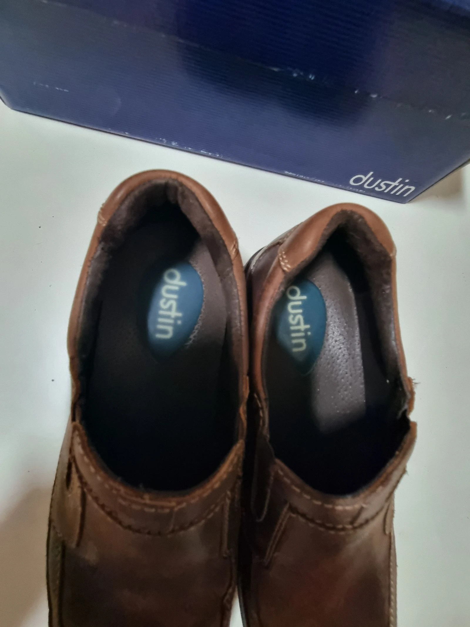 Dustin Men's Brown Shoes Size 43 – photo 2